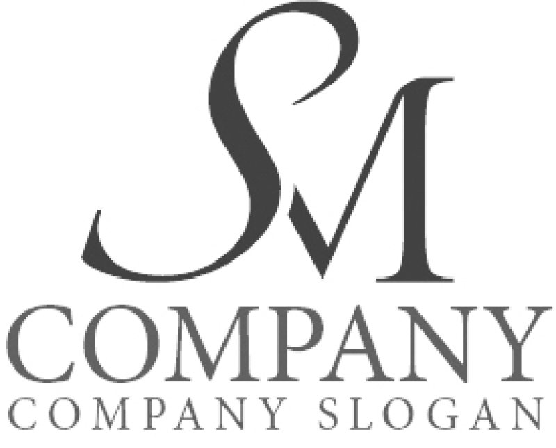 画像6: M・S・シンプル・アルファベット・ロゴ・マークデザイン5096 (6)
