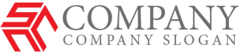 画像7: S・C・ビル・六角形・アルファベット・ロゴ・マークデザイン5103 (7)