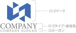 画像10: N・対称・三角・アルファベット・ロゴ・マークデザイン5104 (10)