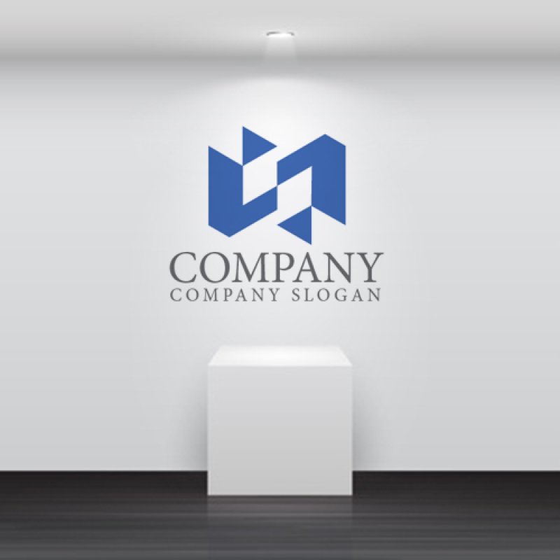 画像5: N・対称・三角・アルファベット・ロゴ・マークデザイン5104 (5)