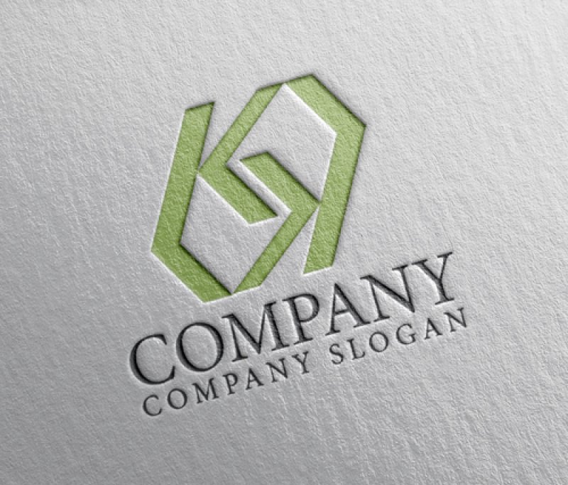 画像2: K・K・アルファベット・ロゴ・マークデザイン5106 (2)