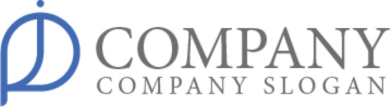 画像7: P・J・人・アルファベット・ロゴ・マークデザイン5117 (7)