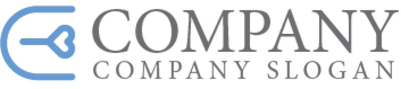 画像7: E・鍵・ハート・アルファベット・ロゴ・マークデザイン5122 (7)