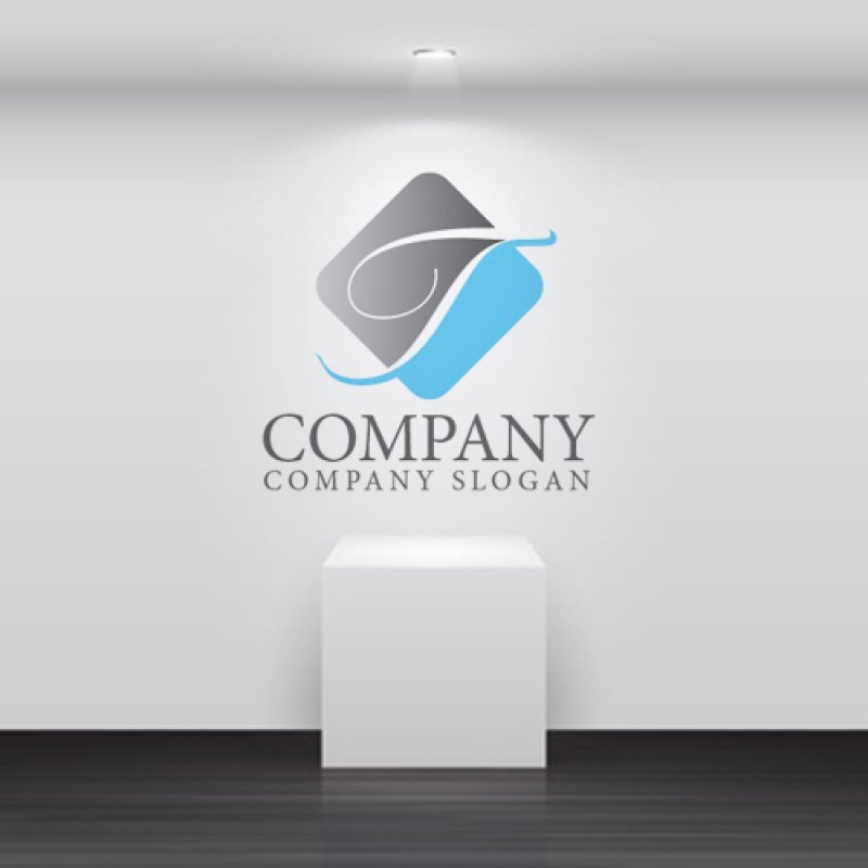 画像5: T・菱形・曲線・アルファベット・会社ロゴ・マークデザイン5130 (5)