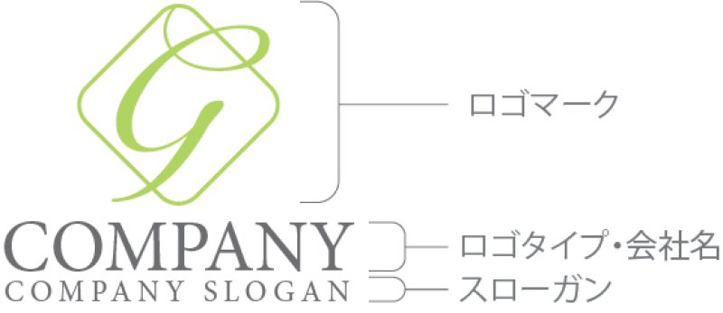 画像10: G・菱形・シンプル・アルファベット・ロゴ・マークデザイン5132 (10)