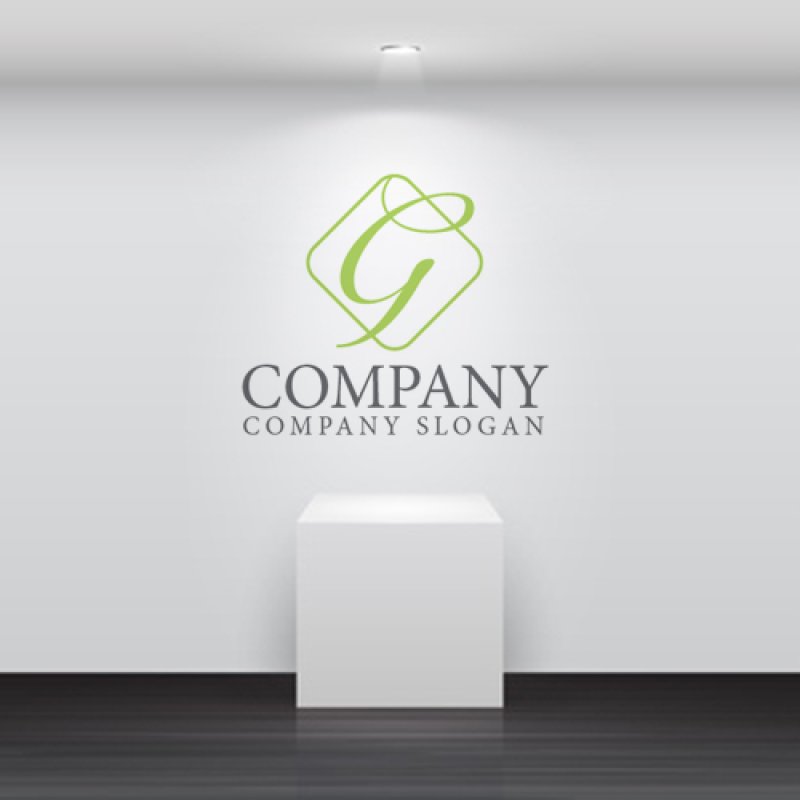 画像5: G・菱形・シンプル・アルファベット・ロゴ・マークデザイン5132 (5)