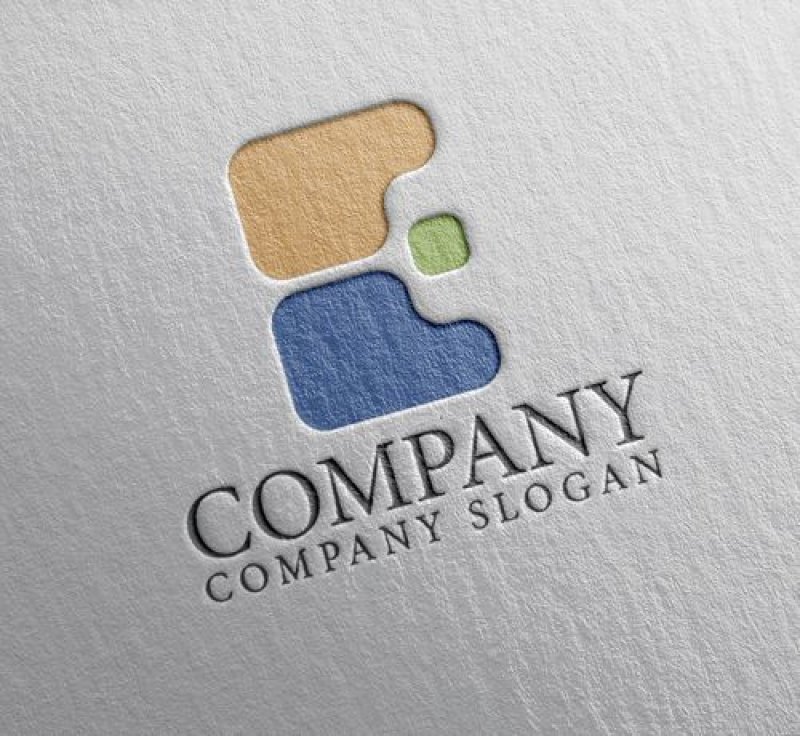 画像2: E・人・アルファベット・ロゴ・マークデザイン5142 (2)