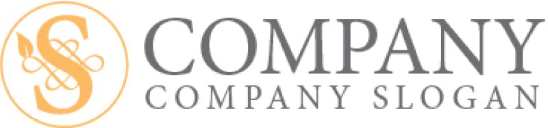 画像7: S・葉・輪・アルファベット・ロゴ・マークデザイン5152 (7)