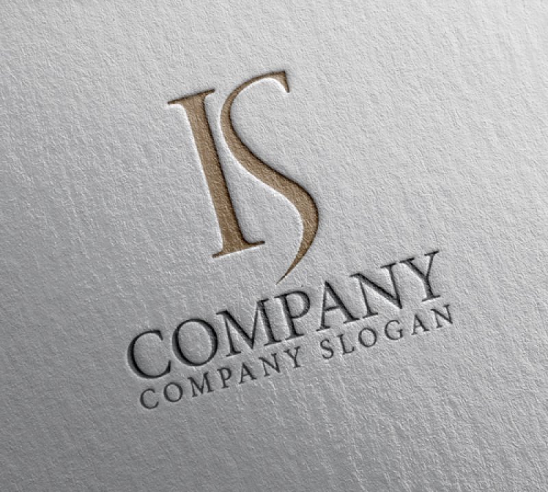 画像2: K・S・曲線・アルファベット・ロゴ・マークデザイン5160 (2)