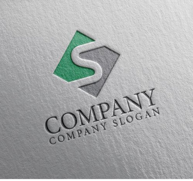 画像2: S・四角・パイプ・アルファベット・ロゴ・マークデザイン5164 (2)