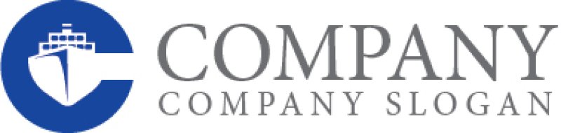 画像7: C・船・アルファベット・ロゴ・マークデザイン5165 (7)