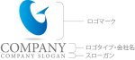 画像10: G・楕円・グラデーション・アルファベット・ロゴ・マークデザイン5170 (10)