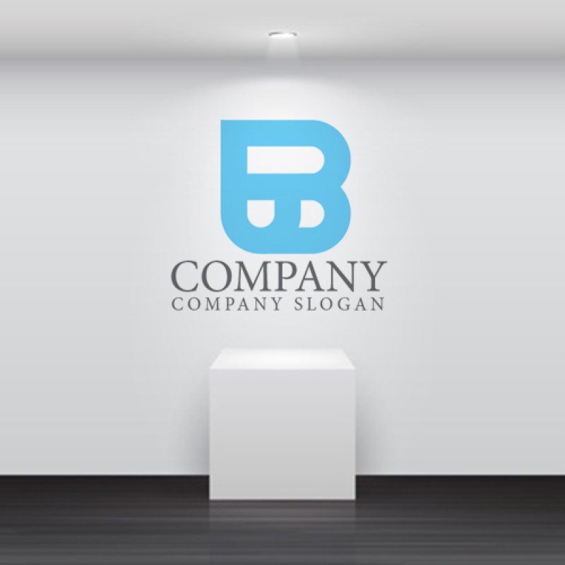 画像5: P・だるま・B・アルファベット・会社ロゴ・マークデザイン5182 (5)