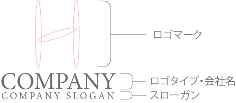 画像10: H・楕円・シンプル・アルファベット・ロゴ・マークデザイン5156 (10)