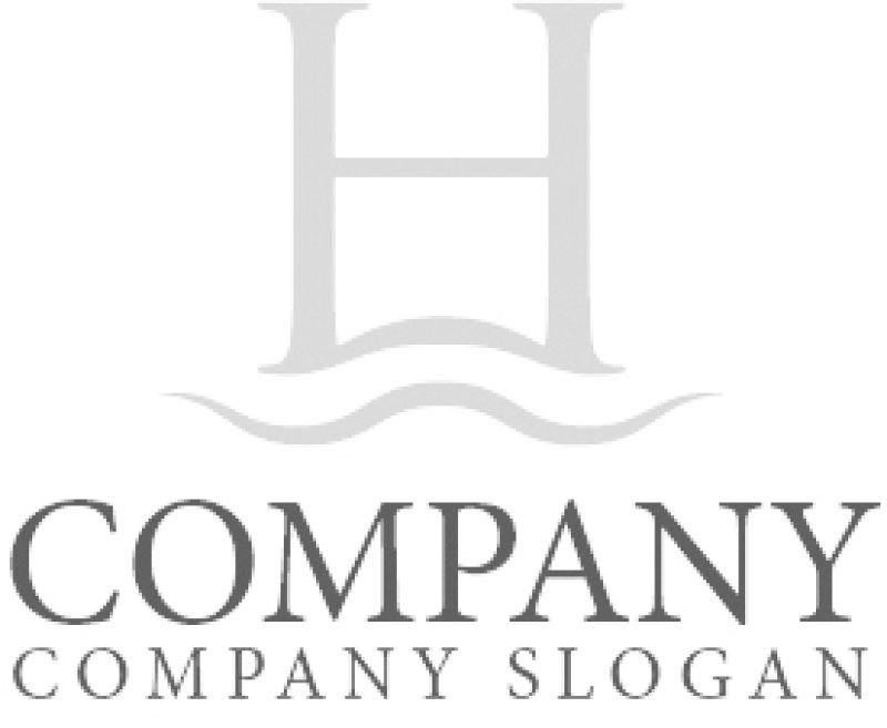 画像5: H・波・海・アルファベット・会社ロゴ・マークデザイン5188 (5)