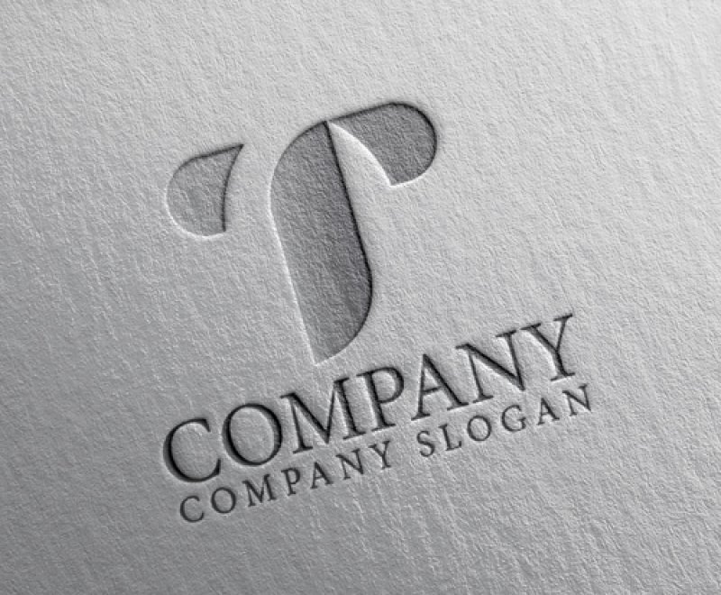 画像2: T・シンプル・グラデーション・アルファベット・ロゴ・マークデザイン5191 (2)