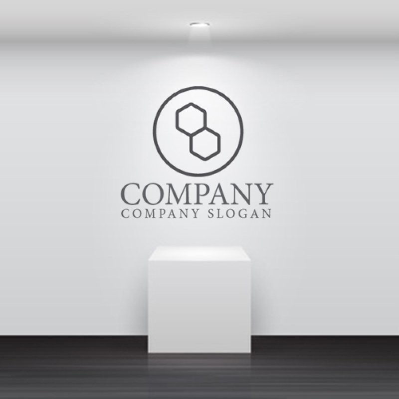 画像5: 輪・８・六角形・ロゴ・マークデザイン5192 (5)