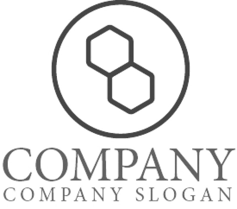 画像6: 輪・８・六角形・ロゴ・マークデザイン5192 (6)