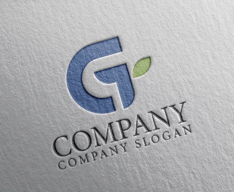 画像2: G・T・葉・シンプル・アルファベット・ロゴ・マークデザイン5193 (2)