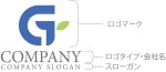 画像10: G・T・葉・シンプル・アルファベット・ロゴ・マークデザイン5193 (10)