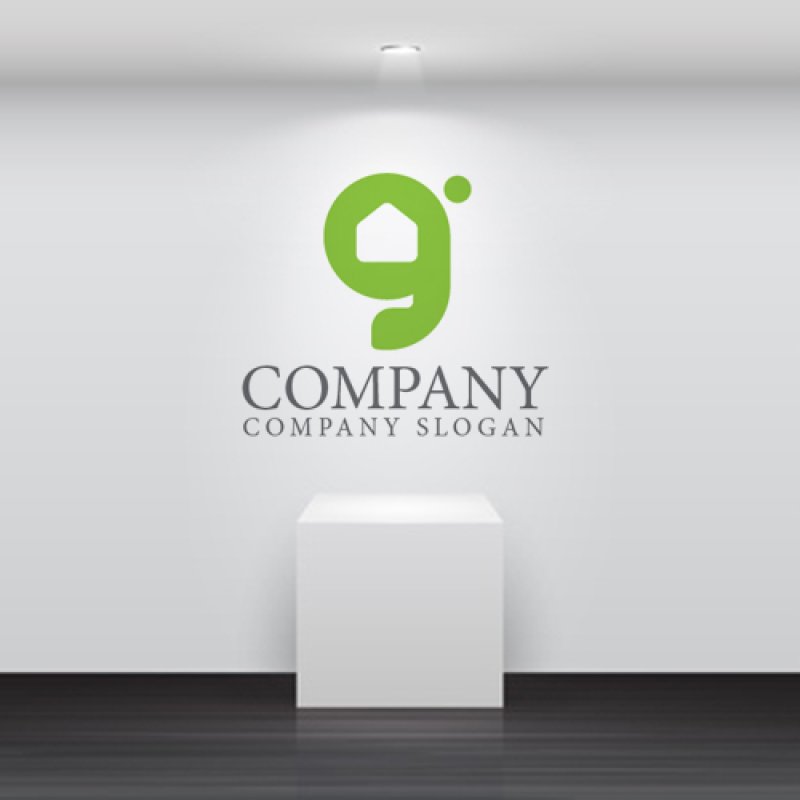 画像5: g・家・アルファベット・ロゴ・マークデザイン5194 (5)