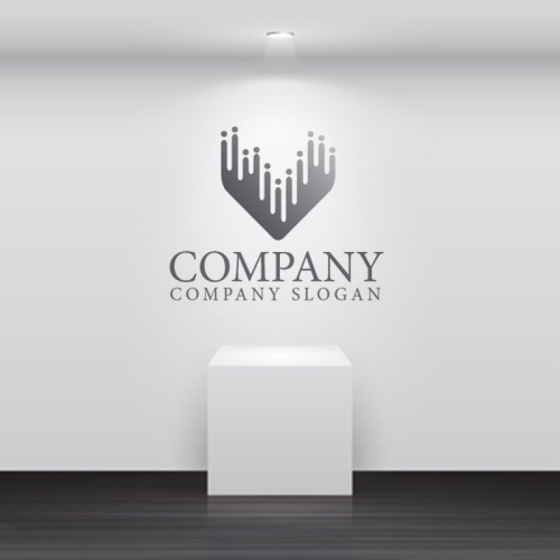 画像5: V・人・集合・アルファベット・ロゴ・マークデザイン5198 (5)