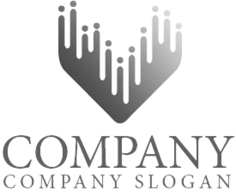 画像6: V・人・集合・アルファベット・ロゴ・マークデザイン5198 (6)