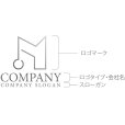 画像10: M・音符・家・アルファベット・ロゴ・マークデザイン5200