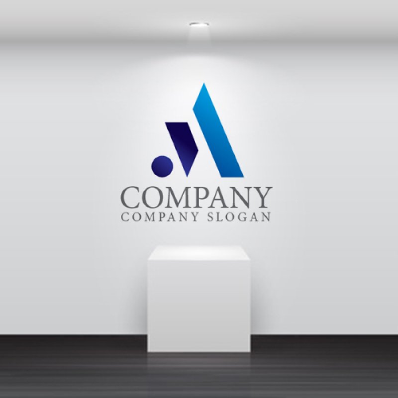 画像5: M・A・輪・グラデーション・アルファベット・ロゴ・マークデザイン5201 (5)