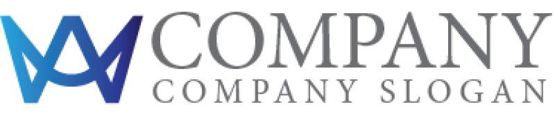 画像7: M・A・グラデーション・アルファベット・ロゴ・マークデザイン5203 (7)