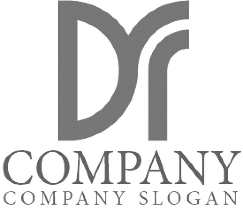 画像6: D・F・アルファベット・ロゴ・マークデザイン5205 (6)
