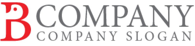 画像7: B・顔・フクロウ・アルファベット・ロゴ・マークデザイン5207 (7)