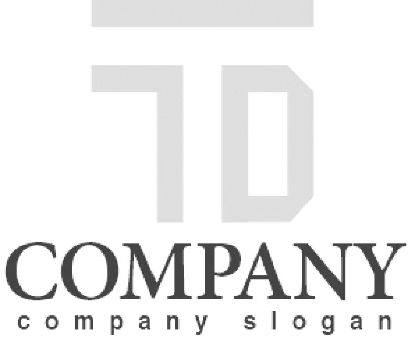 画像6: T・D・アルファベット・ロゴ・マークデザイン5225 (6)