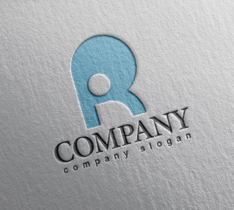 画像2: R・人・アルファベット・会社ロゴ・マークデザイン5226 (2)