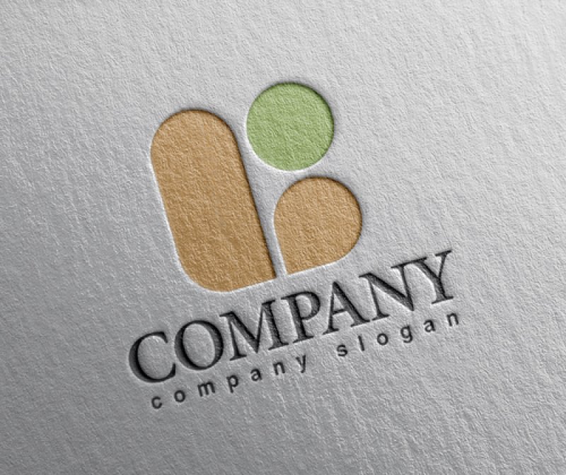 画像2: L・人・四角・アルファベット・ロゴ・マークデザイン5227 (2)