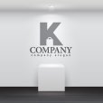 画像5: K・バック・ショッピング・アルファベット・ロゴ・マークデザイン5228 (5)