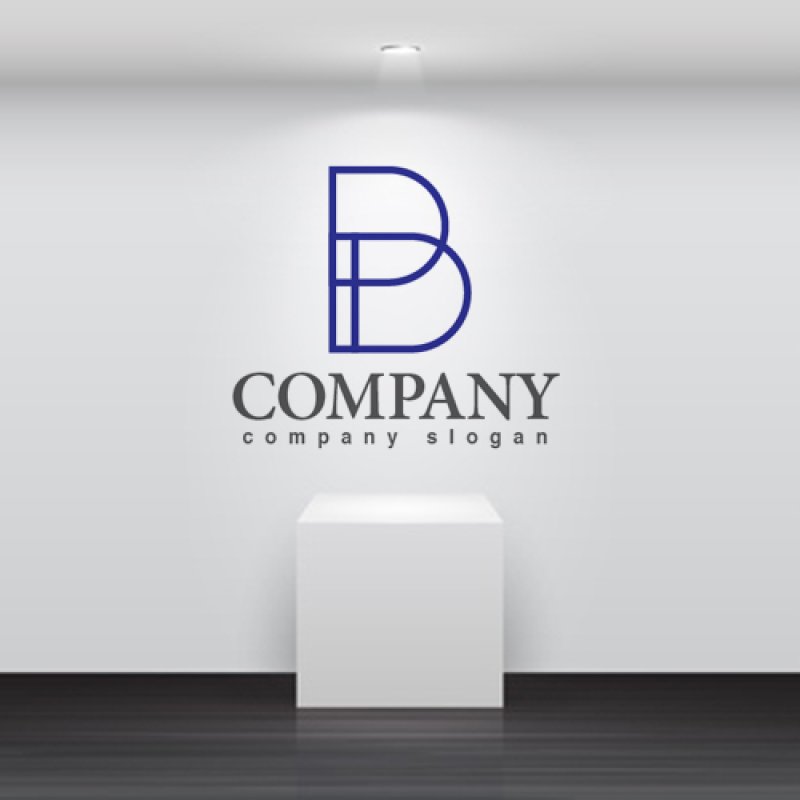 画像5: B・P・D・アルファベット・ロゴ・マークデザイン5232 (5)