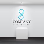 画像5: S・無限・８・アルファベット・会社ロゴ・マークデザイン5233 (5)