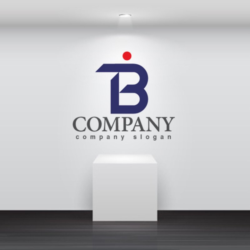 画像5: B・T・人・アルファベット・ロゴ・マークデザイン5246 (5)