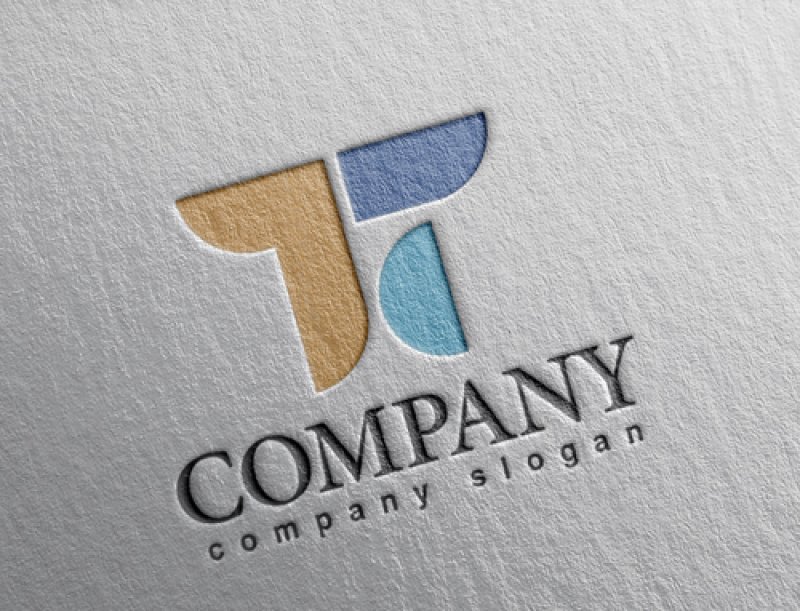 画像2: K・T・アルファベット・ロゴ・マークデザイン5247 (2)