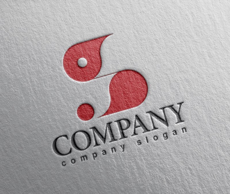 画像2: S・鳥・アルファベット・ロゴ・マークデザイン5251 (2)