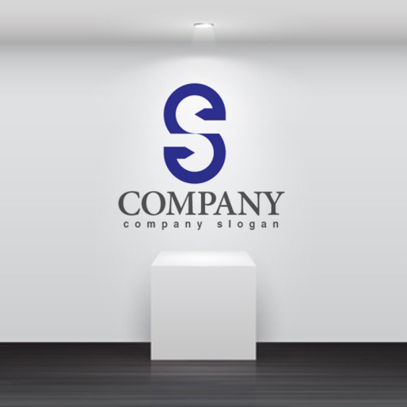 画像5: S・輪・アルファベット・ロゴ・マークデザイン5257 (5)