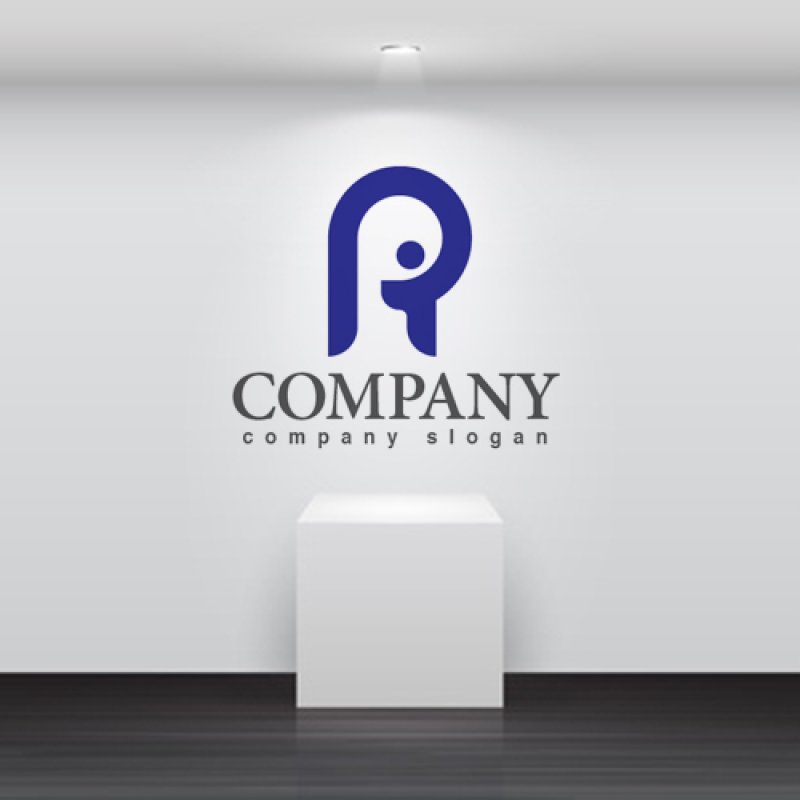 画像5: R・人・アルファベット・ロゴ・マークデザイン5259 (5)