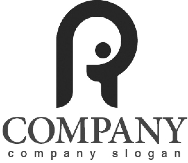 画像6: R・人・アルファベット・ロゴ・マークデザイン5259 (6)