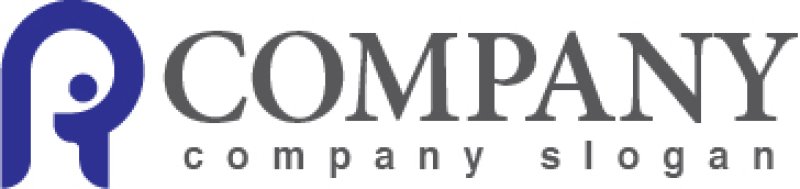 画像7: R・人・アルファベット・ロゴ・マークデザイン5259 (7)