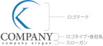 画像10: K・C・輪・曲線・アルファベット・ロゴ・マークデザイン5270 (10)