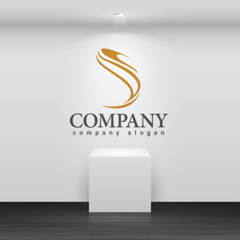画像5: S・曲線・アルファベット・ロゴ・マークデザイン5275 (5)
