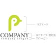 画像10: P・鳥・アルファベット・ロゴ・マークデザイン5276