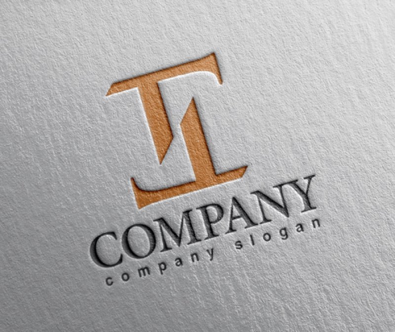 画像2: T・対称・アルファベット・ロゴ・マークデザイン5281 (2)