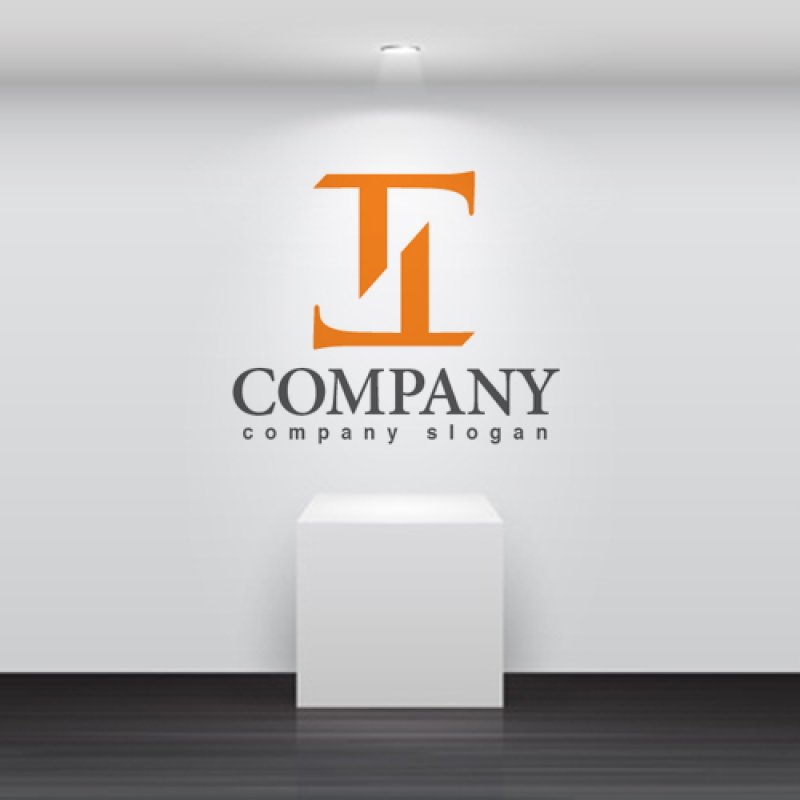 画像5: T・対称・アルファベット・ロゴ・マークデザイン5281 (5)